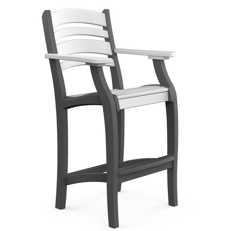 KC2201 Contempo Bar Chair w/ Arms