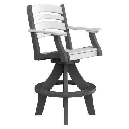 KC2221 Contempo Bar Swivel Chair w/ Arms